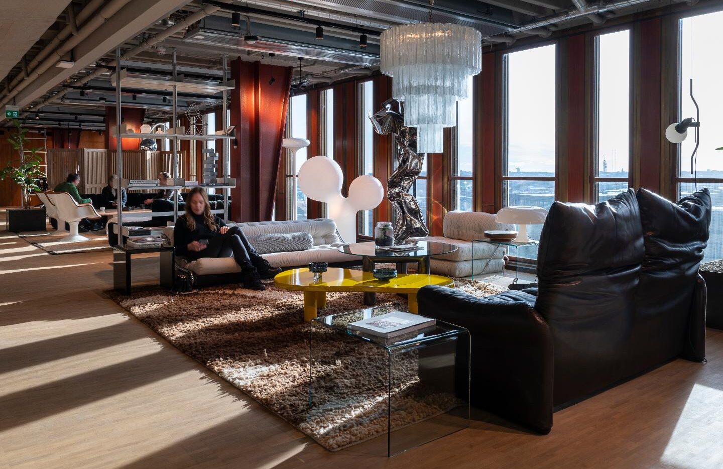 Loungeyta i lokal i Femte Hötorgshuset