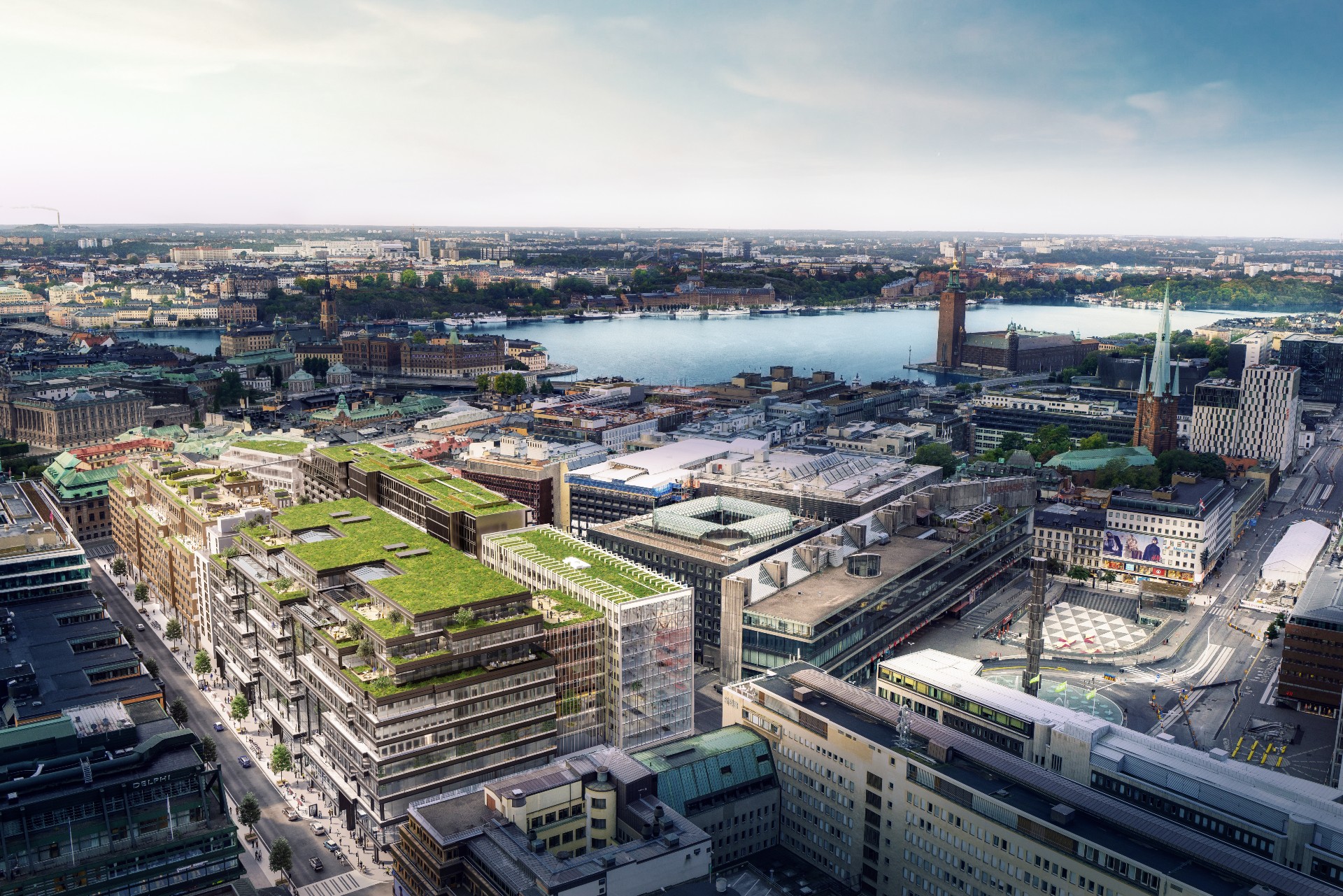 Vy över Stockholm visionsbild