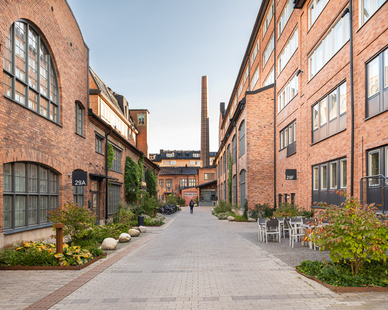 Stockholmsverken innergård