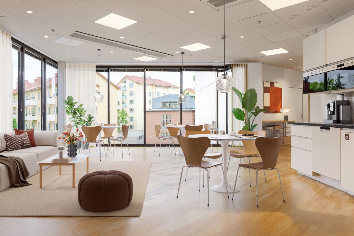 Visionsbild Landsvägen 50, 580 kvm